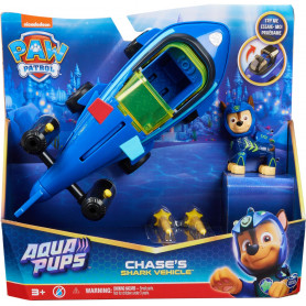 Paw Patrol Aqua Themed Vehicle - Chase