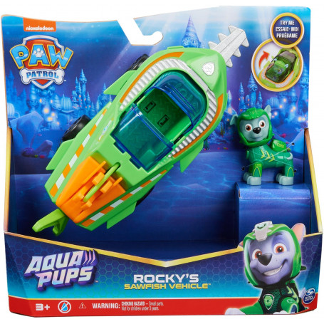 Paw Patrol Aqua Themed Vehicle - Rocky