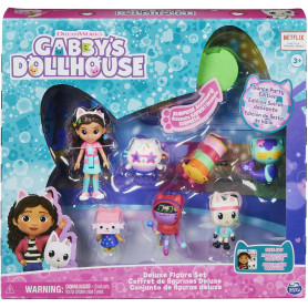 Gabby's Dollhouse Deluxe Figure Set - Dance Party Theme