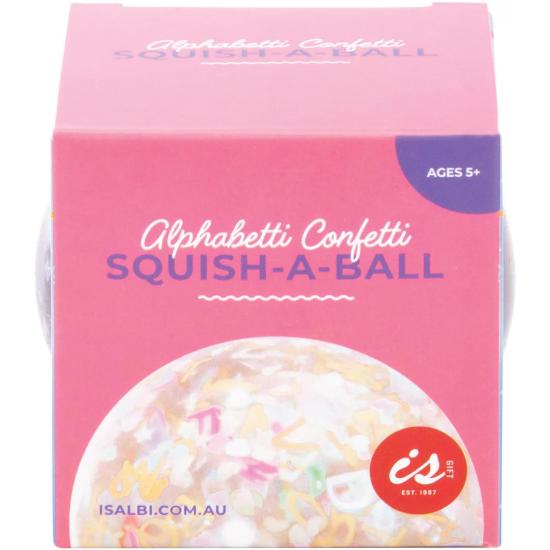 Alphabetti Confetti SquishABall Assorted Shop Now!