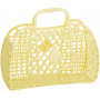 Retro Basket Yellow - Small