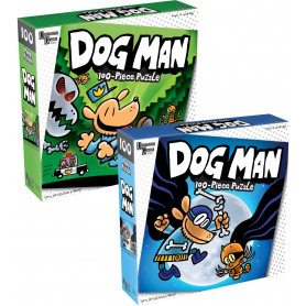 Dog Man 100pc Puzzle Assortment NFO