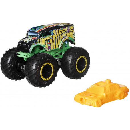 Hot wheels best sale train monster truck