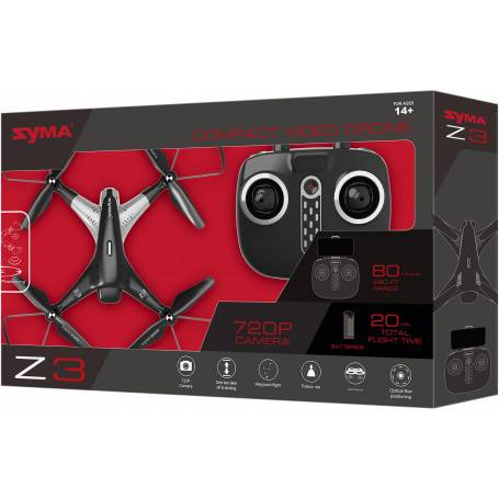 Z3 FOLDABLE HD CAMERA DRONE (2 batteries)