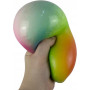 Jumbo Rainbow Squeeze Ball 10cm