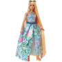 Barbie Extra Fancy Doll in Floral 2-Piece Gown with Pet