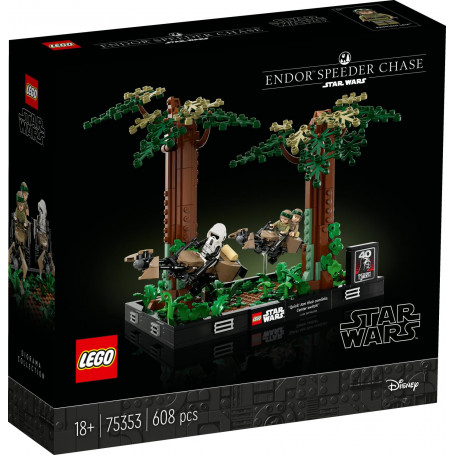 LEGO Star Wars Endor Speeder Chase 75353