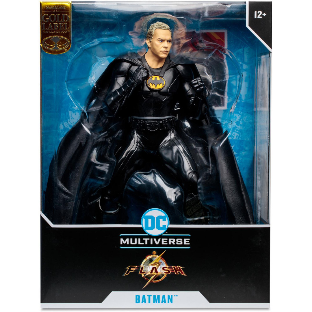McFarlane DC Multiverse - Batman (The Batman Movie) Statua 30cm Con Base E Batarang - Versione Repaint - 3