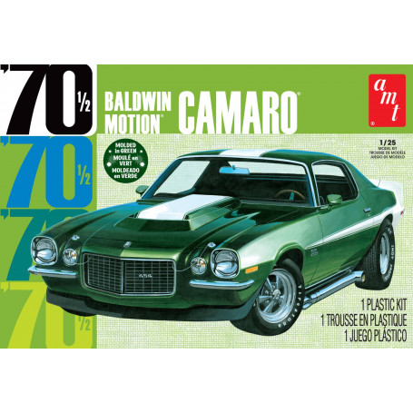 Amt - 1:25 Baldwin Motion 1970 Chevy Ca Dark Green Kit
