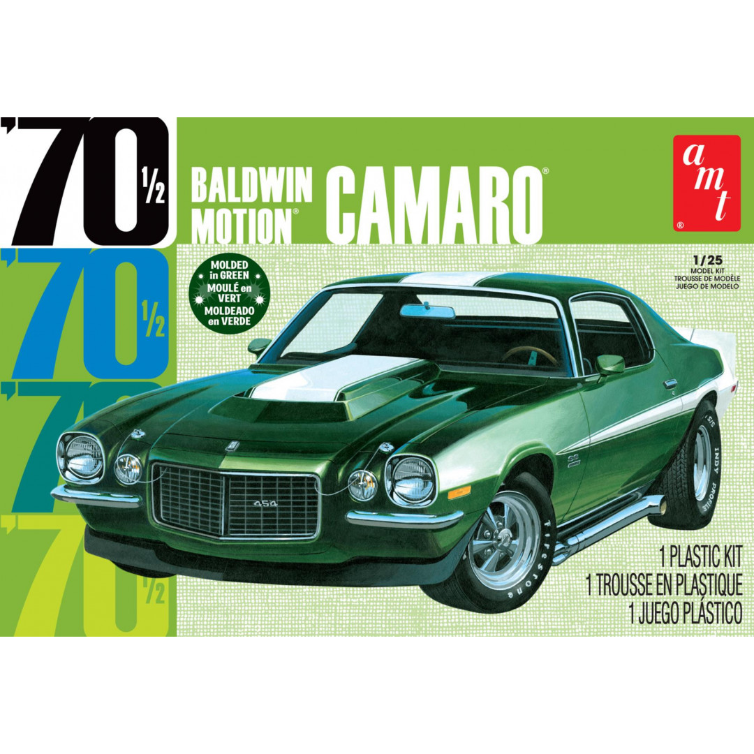 Amt 1:25 Baldwin Motion 1970 Chevy Ca Dark Green Kit