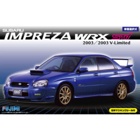 Fujimi 1/24 Impreza WRX STI/2003 V-Limited With Window Masking Seal (Id-103) Plastic Model Kit [0394