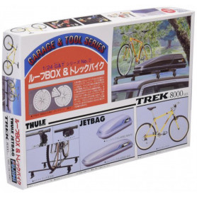 Fujimi 1/24 Roof Box & Trekking Bike (GT-7) Plastic Model Kit [11042]