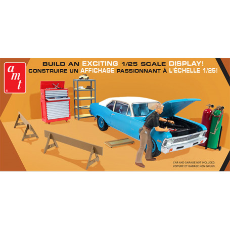 AMT 1/25 Garage Accessory Set  1 Weekend Wrenchin'