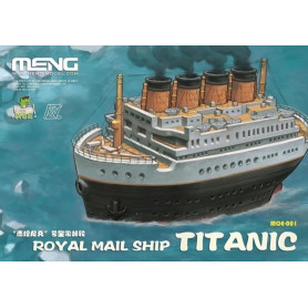 Meng Royal Mail Ship Titanic (Cartoon Model) Plastic Model Kit