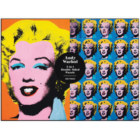 Andy Warhol Marilyn Double Sided Puzzle -500Pc