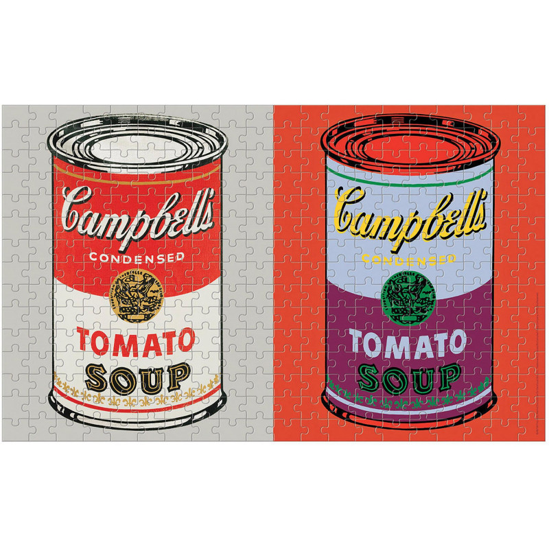 Andy Warhol Soup Can Lenticular Puzzle-300Pc - Afterpay