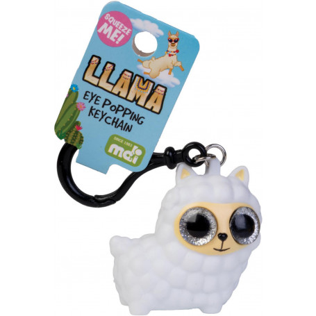 Eye Popping Keyring Llama