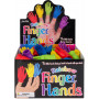 Archie McPhee - Colour Hand Finger Puppets Randomly Assorted