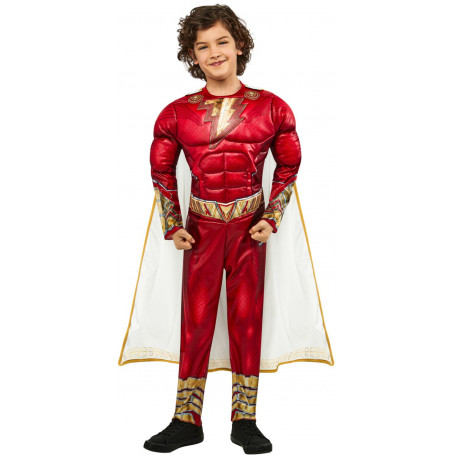 Shazam 2: Deluxe Costume - Size 5-6 Yrs