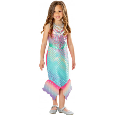 Barbie Colour Change Mermaid Costume - Size 6-8
