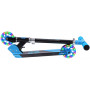 Core Kids Foldy Scooter - Blue With LED Wheels