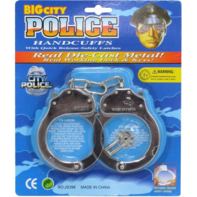 Metal Police Hand Cuffs