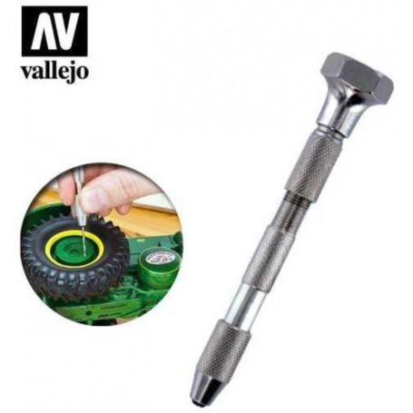 Vallejo T09001 Tools Pin vice - double ended, swivel top