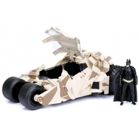 Batman Dark Knight - Batmobile Camo With Batman 1:24