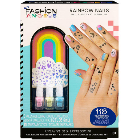 Rainbow Nails - Nail & Body Art Kit