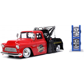 Just Trucks - 1955 Chevy Stepside Tow Truck 1:24