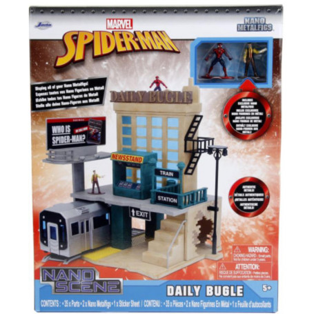Spider-Man (Comics) - NY City Deluxe Nano Scene With 2 Figures