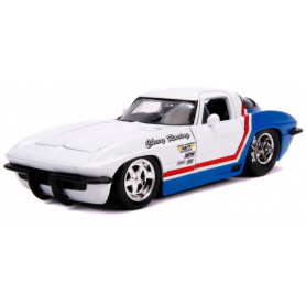 Big Time Muscle - Chevy Corvette Sray 1963 Wh 1:24