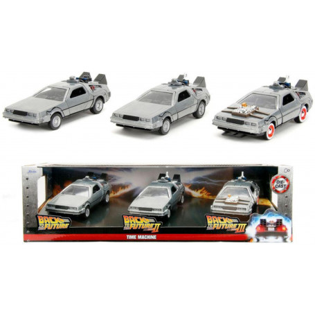 Bttf - Delorean 1:32 3Pk