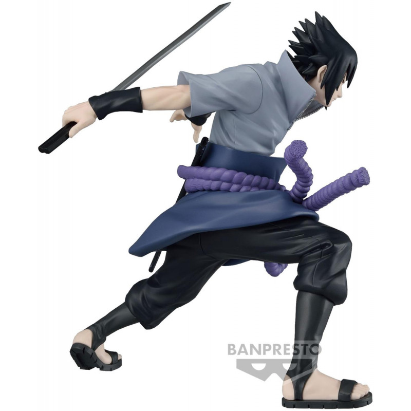Banpresto Sasuke Uchiha Figur - Naruto Sammelfigur 14cm Mit Standfuß
