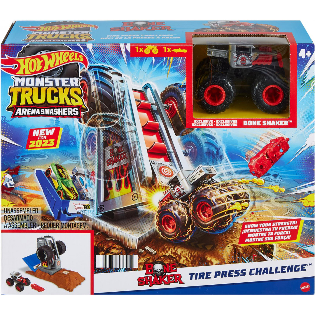 Hot Wheels Monster Trucks Arena Smashers Entry Challenge