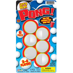 Lets Play Pong - 6 Ball Pack
