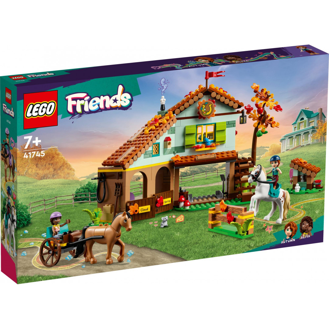 LEGO Friends Autumn's Horse Stable 41745 Mr Toys Toyworld