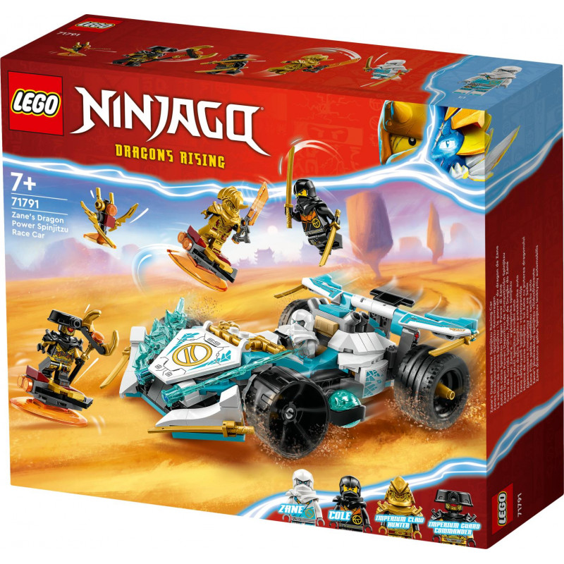 LEGO Ninjago Zane's Dragon Power Spinjitzu Racing Car 71791