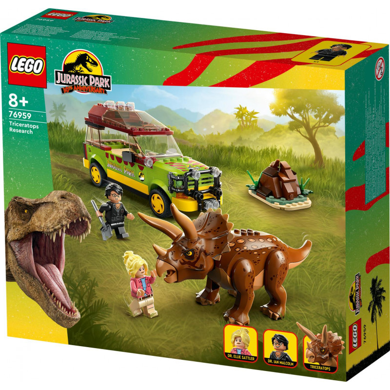 LEGO Jurassic World Triceratops Research 76959 - Shop Now!