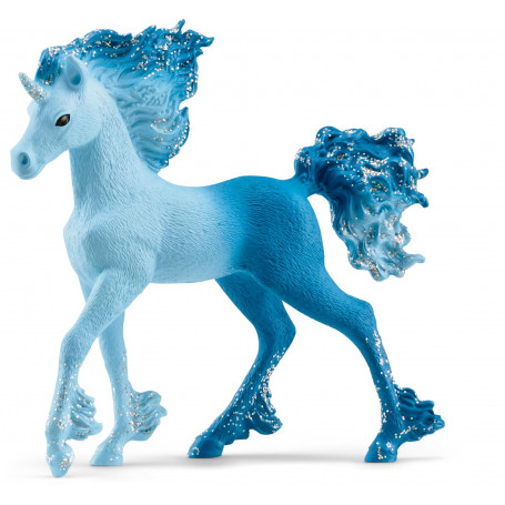 Schleich - Elementa Water Flames Unicorn Foal (YELLOW)