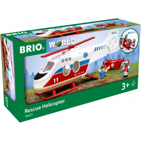 Brio - Rescue Helicopter 4 Pieces