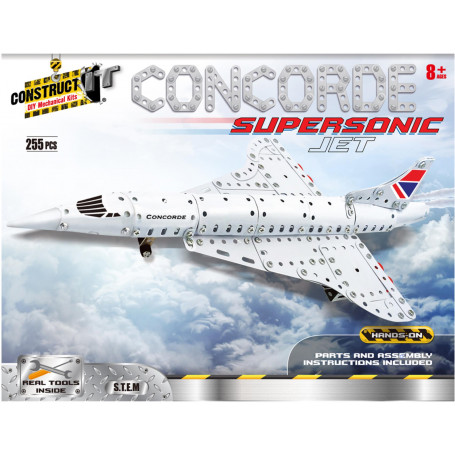 This Supersonic LEGO Concorde Is Made of 65,000 Bricks