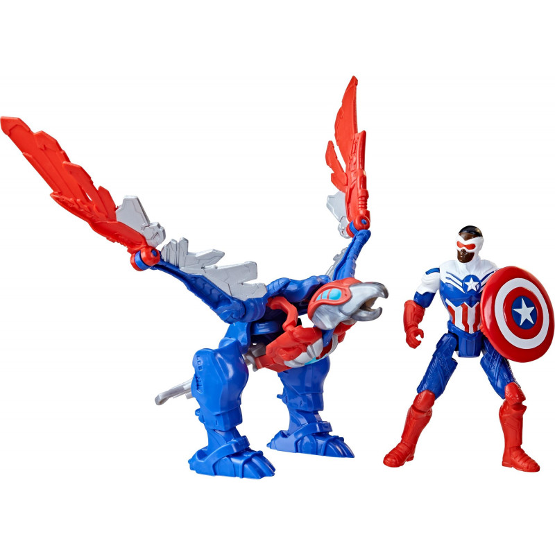 MARVEL - AVENGERS MECH STRIKE MECHASAURS FIGURINE DE LUXE ATTAQUE MÉCANIQUE 3.0 ASST - CAMIONS