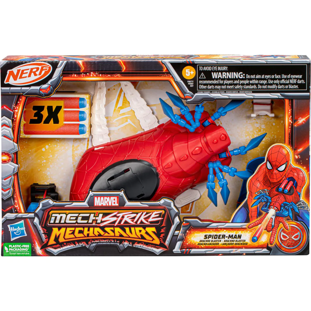 Marvel - Mech Strike Spider-Man Arachno Blaster - Shop Now!