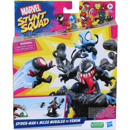 Marvel - Stunt Squad Spider-Man & Miles Morales Vs Venom
