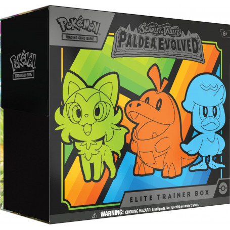 Pokemon TCG Scarlet & Violet 2 Paldea Evolved Elite Trainer Box
