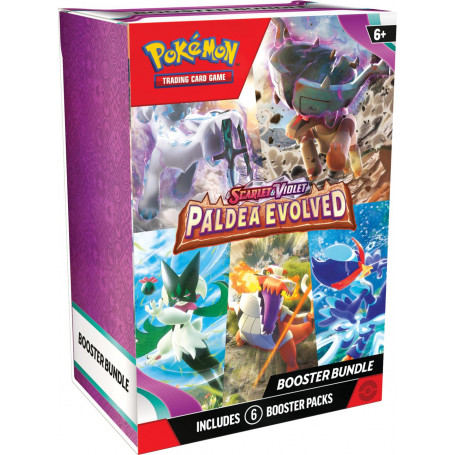 Pokemon TCG Scarlet & Violet 2 Paldea Evolved - Booster Bundle