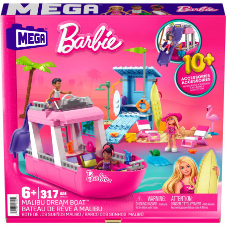 Mega Wonder Barbie Malibu Dream Boat