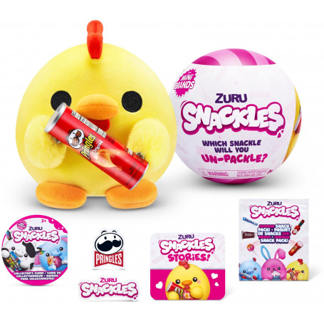 5 Surprise Snackles S1 Soft Toy Small - Assorted