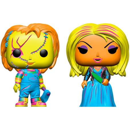 Child's Play - Bride Of Chucky (Blacklight) Pop! 2-Pack